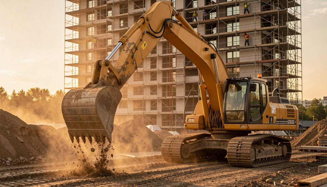 Mélyépítés, infrastruktúra kivitelezés